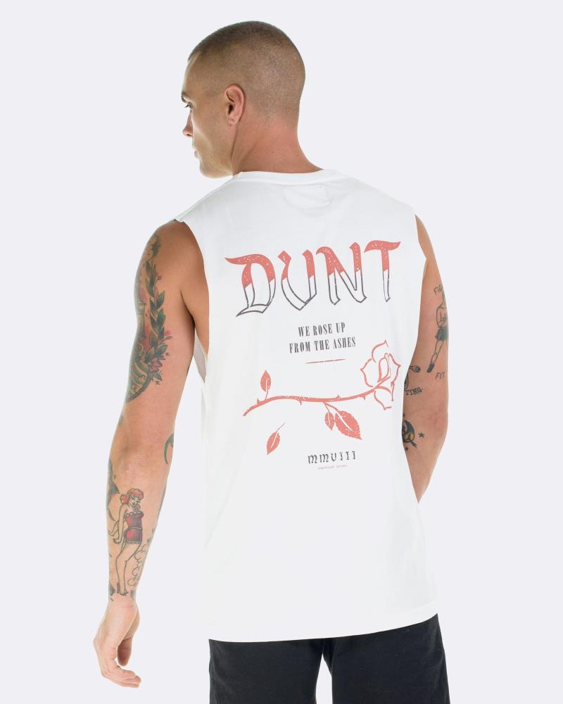 Rose Up Tank - White
